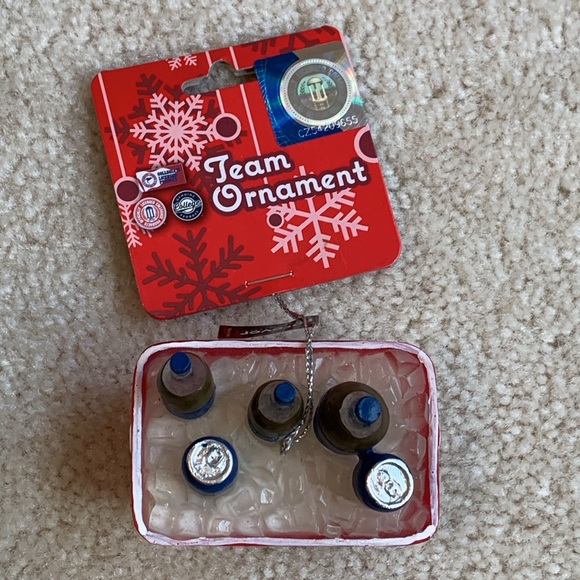 KU - University of Kansas Cooler Ornament, Forever Collectibles Team Ornament - Picture 9 of 10